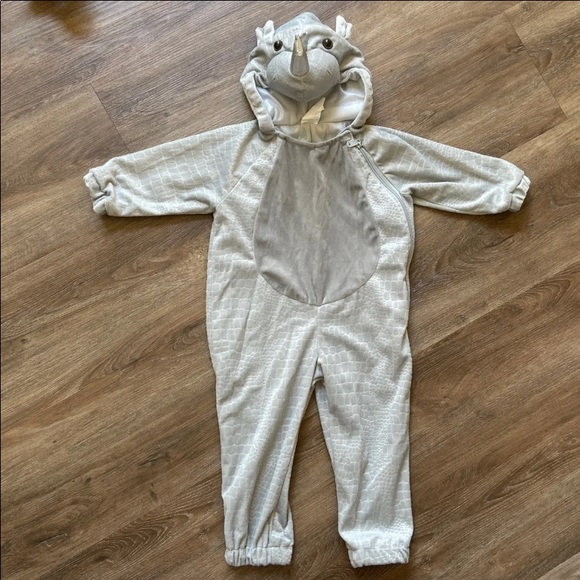 SOLD Rhinoceros Toddler Plush Costume - Picture 2 of 5